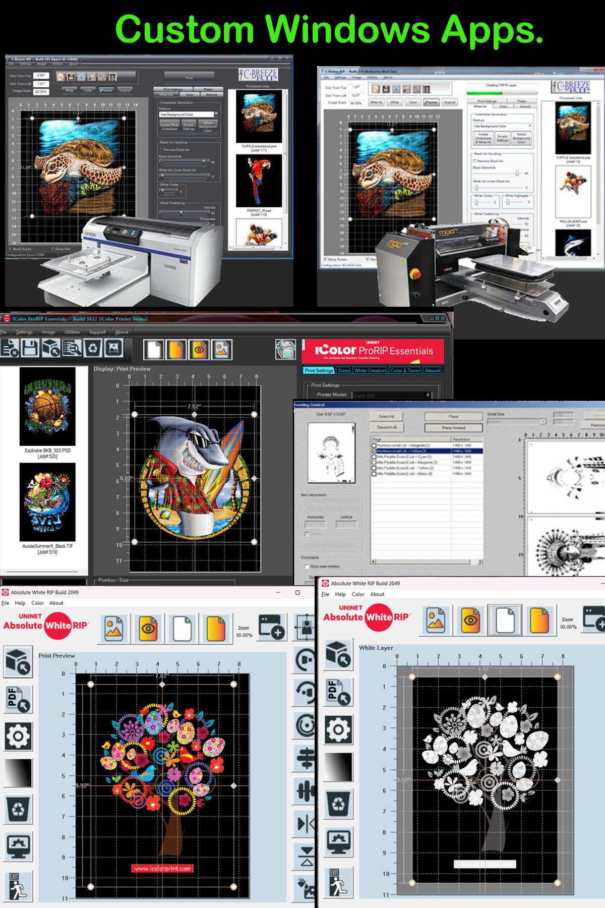 Custom software